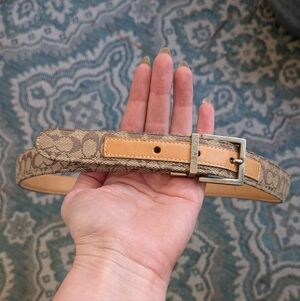 Women's Authentic Coach Belt